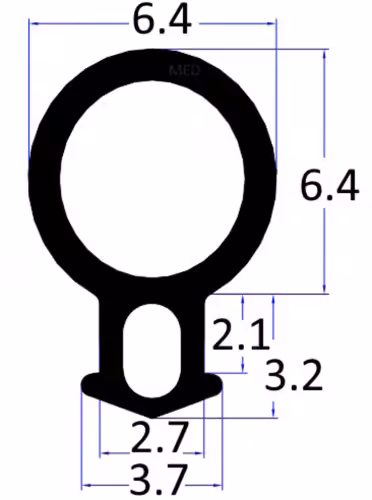 BUBBLE006 Bubble Gasket