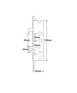 G2000 Copy Multipoint Gearbox - Lift Lever or Double Spindle