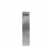 Engraved 'PUSH' Finger Plate