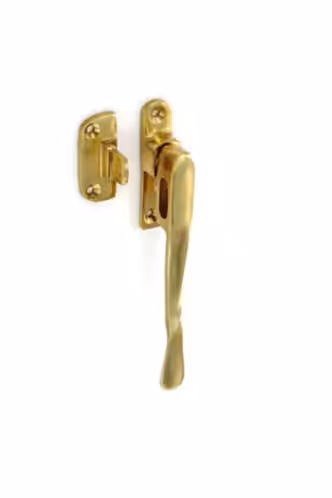 Brass Victorian Spoon Style Casement Fasteners