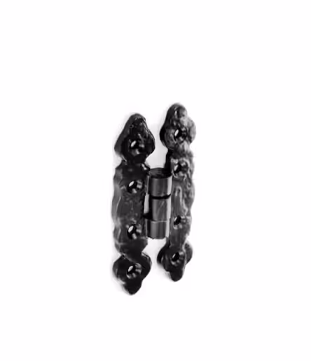 Antique Black Decorative Hinges 80mm