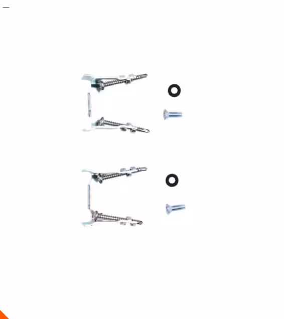 4104-12 Single Flat Mounting Bridge