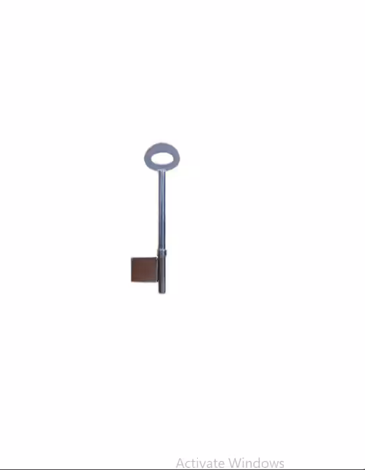 7 Gauge Rim Lock Key Blank 19mm Bit