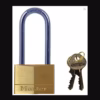 40mm Long Shackle Brass Padlock