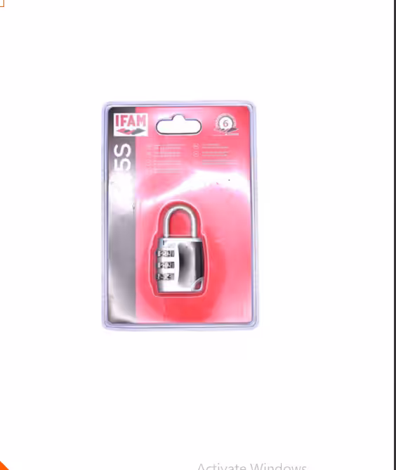 34mm Combination Luggage Padlock