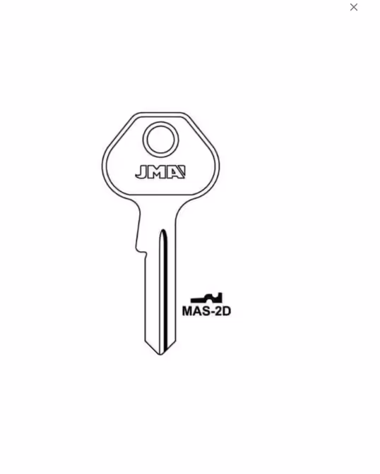MAS-2D Master 6 Pin Copy Blank