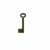 9 Gauge Pipe Cabinet Key Blank Medium Bit