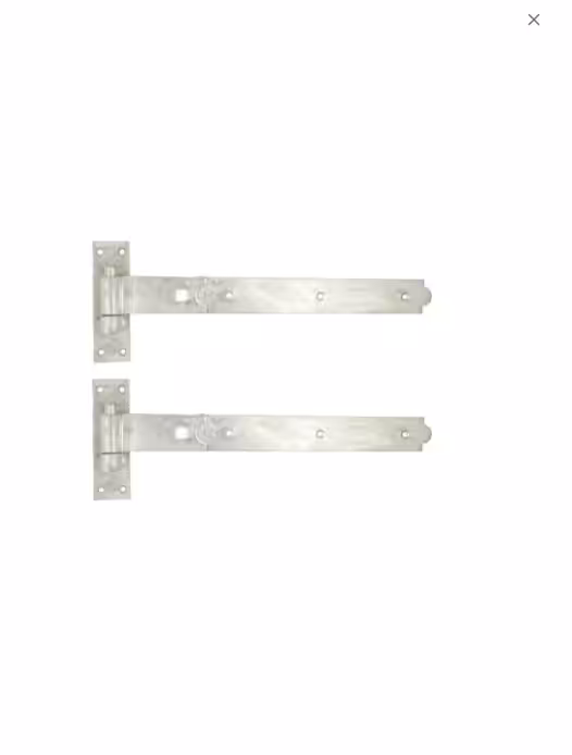 Straight Folded Eye Band with Hook on Plate
