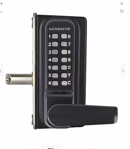 BDGWRR Superlock 2.0 RapidReset Double Sided Gate Lock for Wooden Gates (LEAD TIME: 2-3 DAYS)