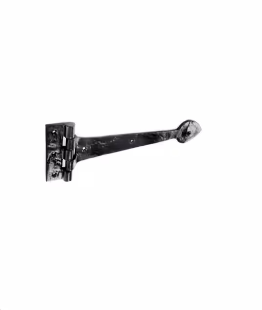 Antique Black Heavy Duty Tee Hinge 12"