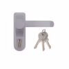 1413E Outside Access Device - Lever Handle with Euro Cylinder - For Timber or Metal Doors