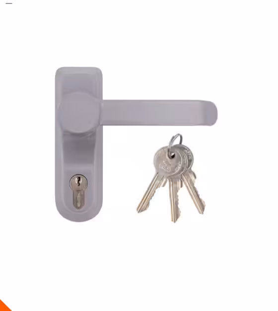 1413E Outside Access Device - Lever Handle with Euro Cylinder - For Timber or Metal Doors