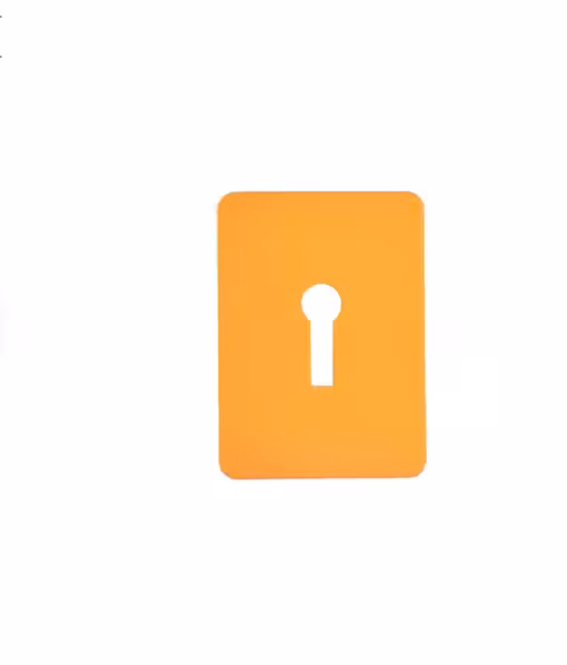 Large UK Stick On Escutcheon 1 Large UK Stick On Escutcheon
