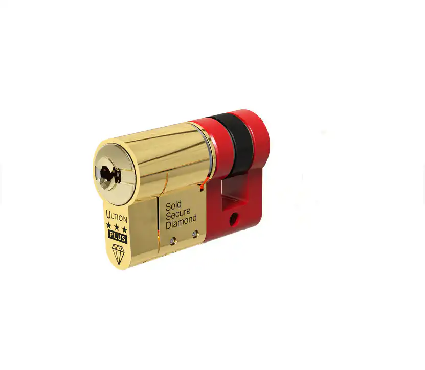 Ultion WXM Euro Single Cylinders British Standard Kitemarked TS007 3* - Brass or Chrome Finish (LEAD TIME: 2-3 DAYS)