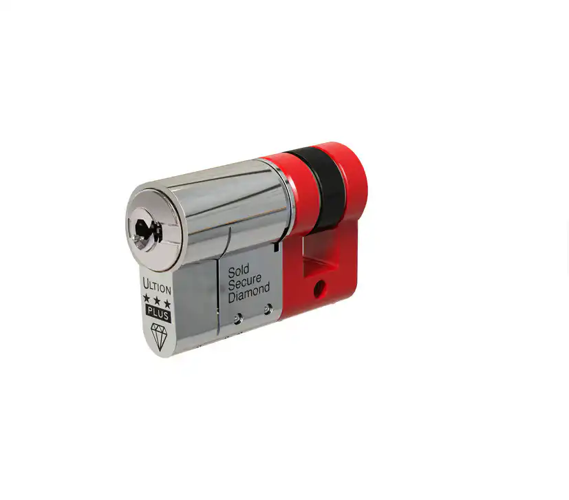 Ultion WXM Euro Single Cylinders British Standard Kitemarked TS007 3* - Brass or Chrome Finish (LEAD TIME: 2-3 DAYS)