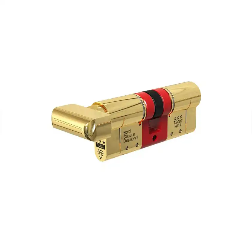 WXM Euro Double Cylinders British Standard Kitemarked TS007 3* - Brass or Chrome Finish (LEAD TIME: 2-3 DAYS)