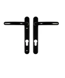 Windsor Lever Lever UPVC Multipoint Door Handles - 92mm PZ Sprung 122mm Screw Centres