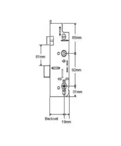 Mark 1 Multipoint Gearbox - Lift Lever