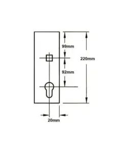 Bifold Passive Genuine Multipoint Gearbox - Lift Lever or Split Spindle