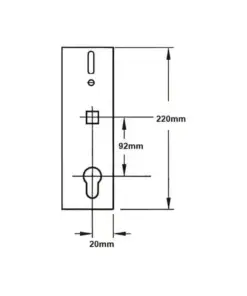 Passive Genuine Multipoint Gearbox - Lift Lever