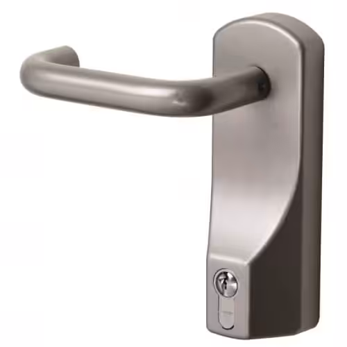 FD322 Outside Access Device - Lever Handle with Euro Cylinder - For Timber or Metal Doors