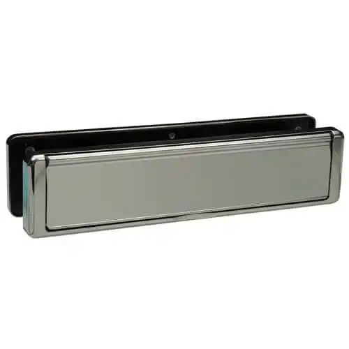 Nu-Mail 12" Telescopic Letterplate for UPVC Doors - 40-80mm