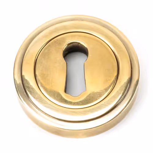 From The Anvil Round Escutcheon - Art Deco (LEAD TIME: 2-3 DAYS) 1 From The Anvil Round Escutcheon - Art Deco (LEAD TIME: 2-3 DAYS)