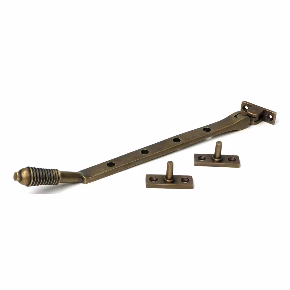 From the Anvil Reeded Non-Locking Casement Stays (LEAD TIME: 2-3 DAYS)