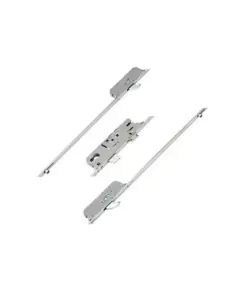 856 Type 3 Latch Deadbolt 2 Rollers 2 Hooks Lift Lever Multipoint Door Lock (top hook to spindle = 730mm)