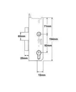 Genuine Multipoint Gearbox - With Pre-Fitted Ball Bearing, Spring, and Screw - Lift Lever