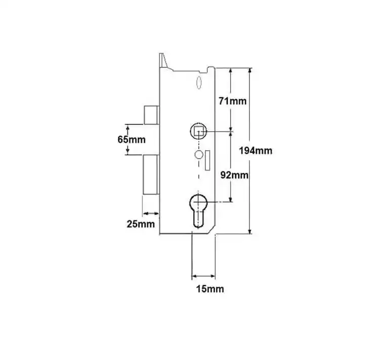 Genuine Multipoint Gearbox - With Pre-Fitted Ball Bearing, Spring, and Screw - Lift Lever