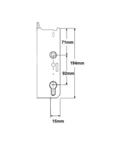 Passive Genuine Multipoint Gearbox - Lift Lever