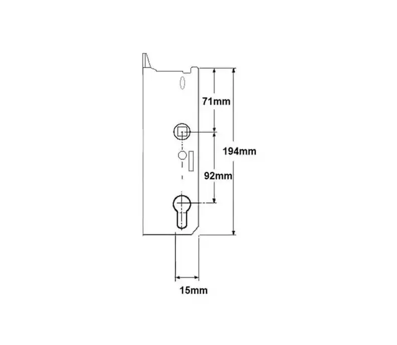 Passive Genuine Multipoint Gearbox - Lift Lever