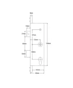 SL16 Genuine Multipoint Gearbox - Lift Lever or Split Spindle