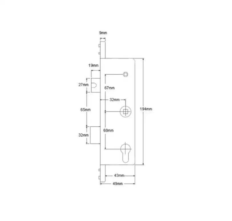 SL16 Genuine Multipoint Gearbox - Lift Lever or Split Spindle