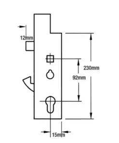 XL Genuine Multipoint Gearbox - Lift Lever or Double Spindle