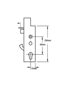 XL Genuine Multipoint Gearbox - Lift Lever or Split Spindle
