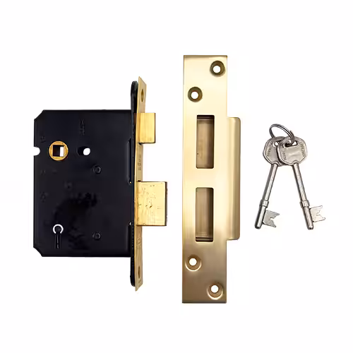 G5054 British Standard 5 Lever Mortice Deadlock
