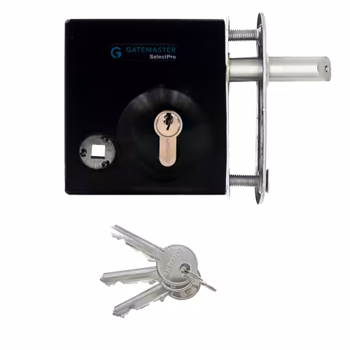 Bolt on Gate Lever Operated Deadlocking Latch - Suits 40mm - 60mm Box Sections