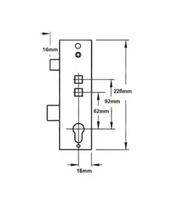 Multipoint Gearbox - Lift Lever or Double Spindle