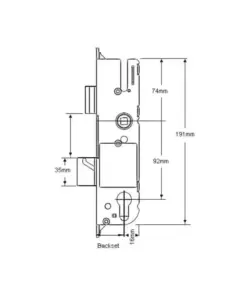 New Style Genuine Multipoint Gearbox - Lift Lever