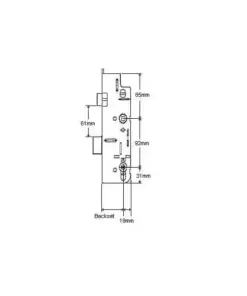 Old Style Copy Multipoint Gearbox - Lift Lever