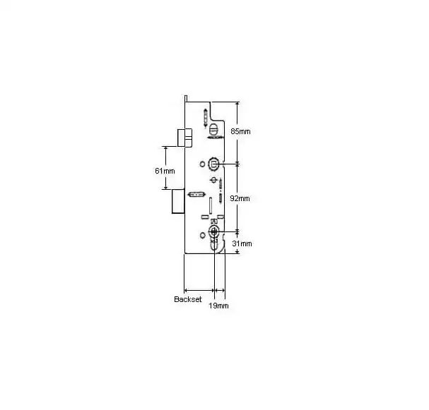 Old Style Copy Multipoint Gearbox - Lift Lever