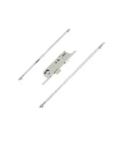 Compact Latch Deadbolt 4 Rollers Lift Lever Multipoint Door Lock