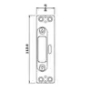 UPVC Deadbolt Keep