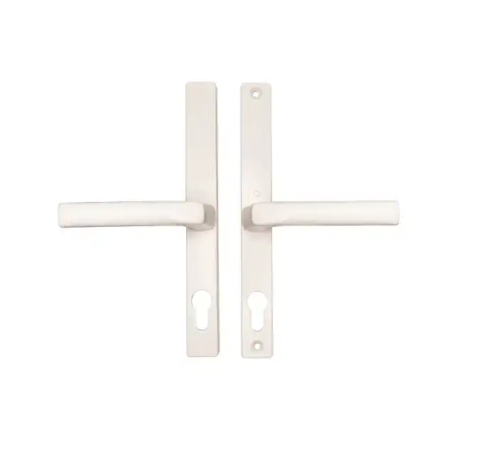 London Lever Lever UPVC Multipoint Door Handles - 70mm PZ Unsprung 215mm Screw Centres
