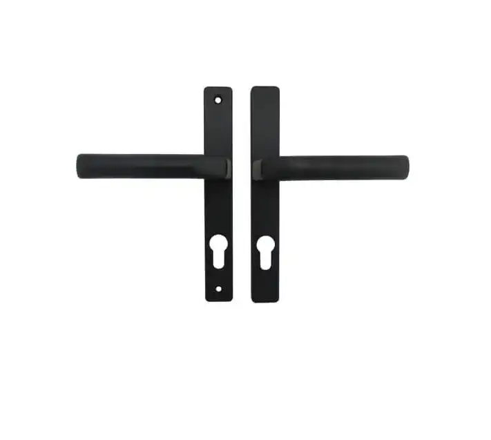London Lever Lever UPVC Multipoint Door Handles - 70mm PZ Unsprung 180mm Screw Centres