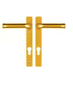 London Lever Lever UPVC Multipoint Door Handles - 92mm PZ Unsprung 122mm Screw Centres