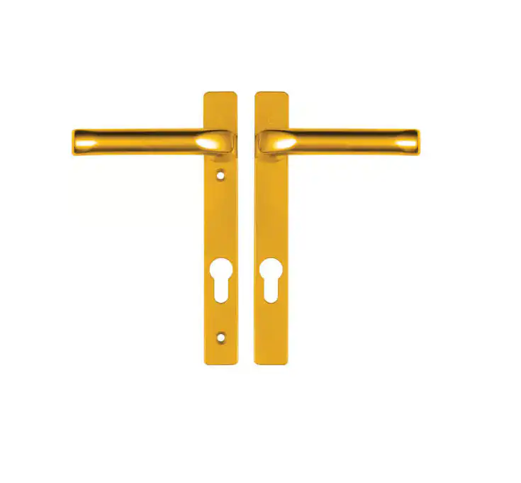 London Lever Lever UPVC Multipoint Door Handles - 92mm PZ Unsprung 122mm Screw Centres