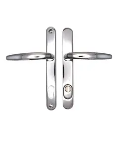 Tokyo PAS24 Lever Lever UPVC Multipoint Door Handles - 92mm PZ Sprung 215mm Screw Centres